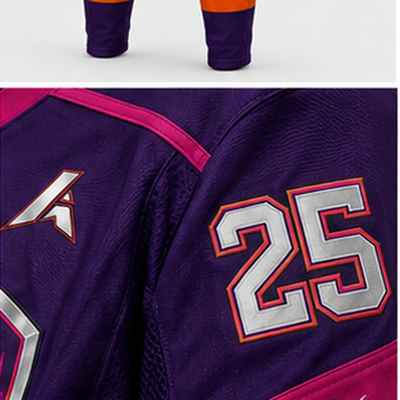 Violet Wolf Hockey Uniform