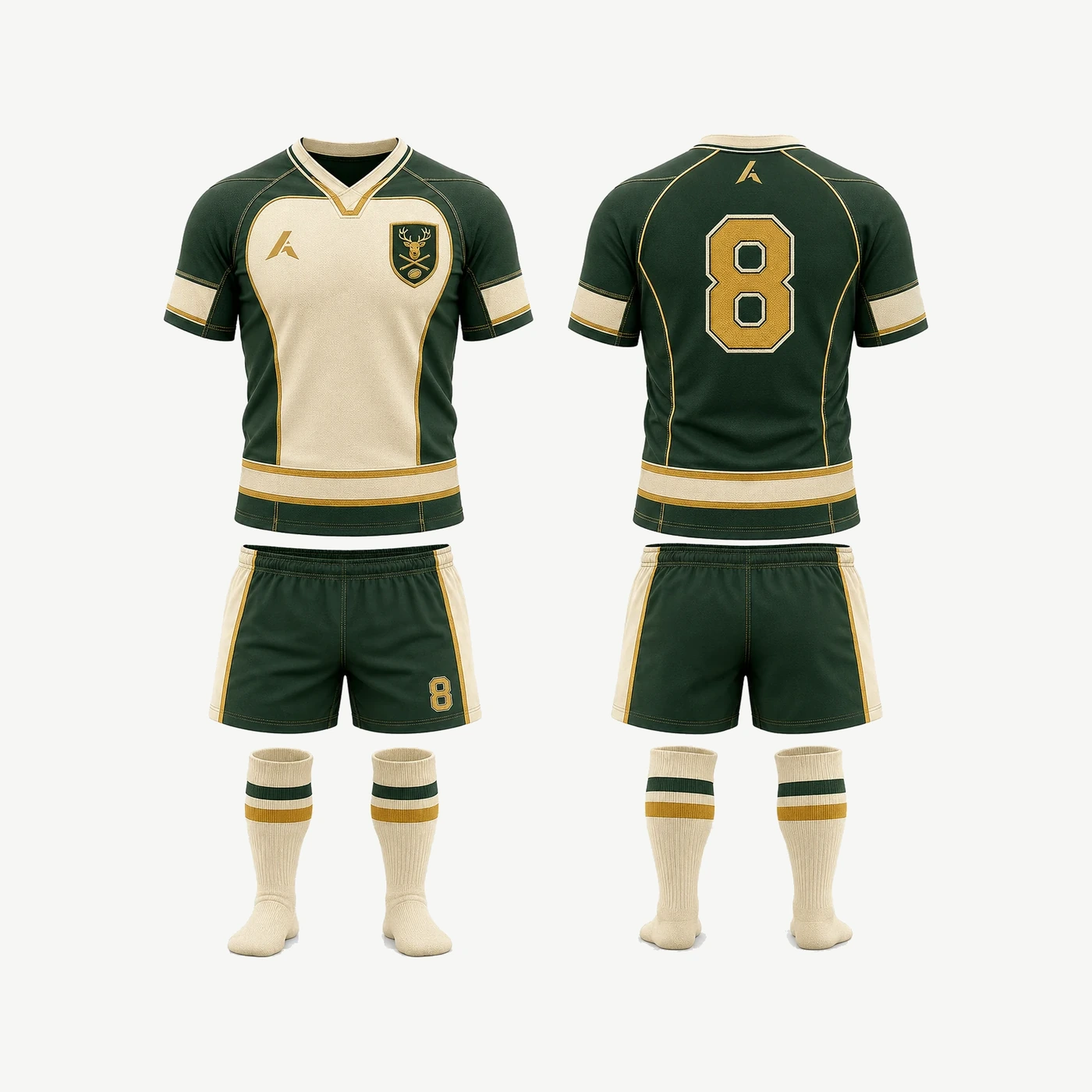 Classic Green Rugby Uniform