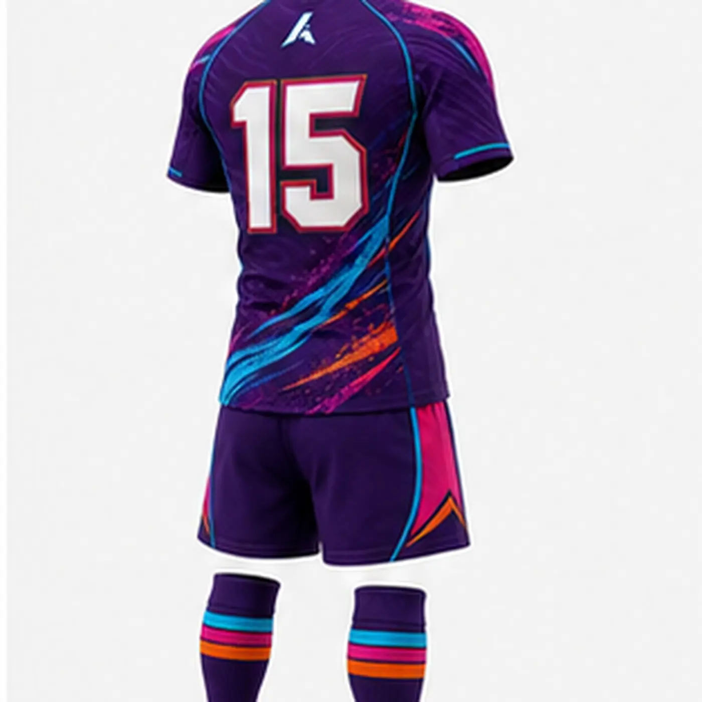 Neon Storm Rugby Uniform