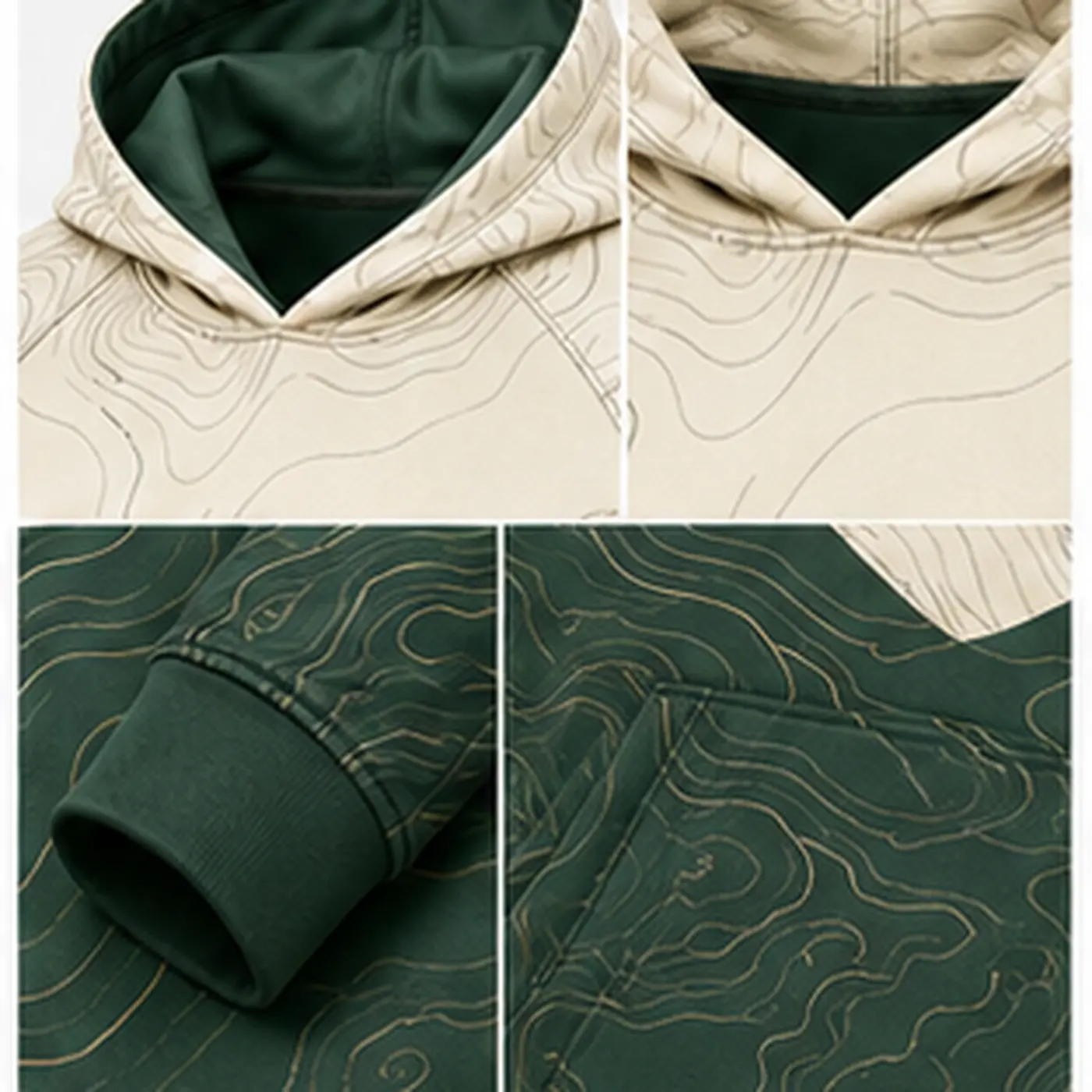 Alpine Terrain Sublimation Hoodie