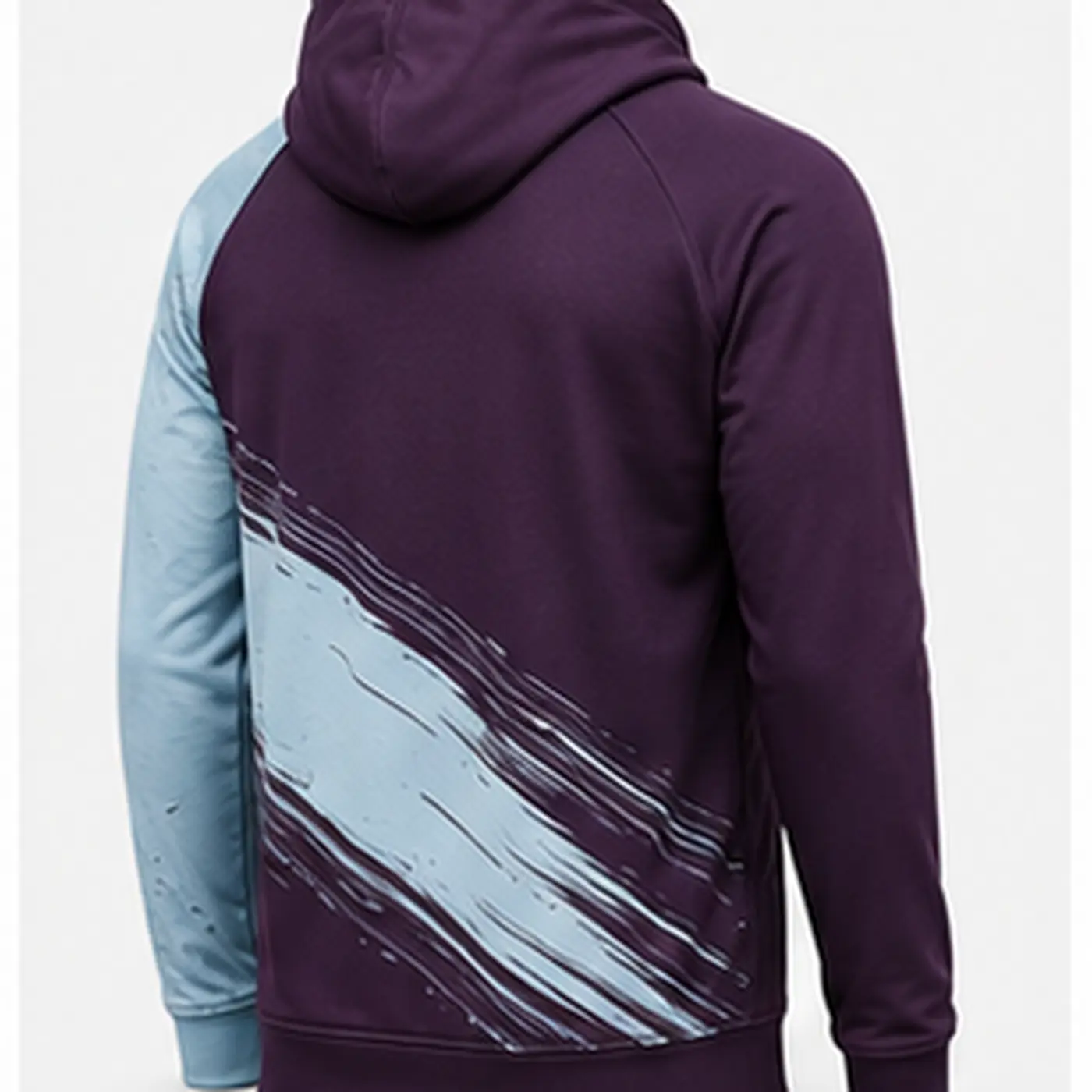 Plum Brush Sublimation Hoodie