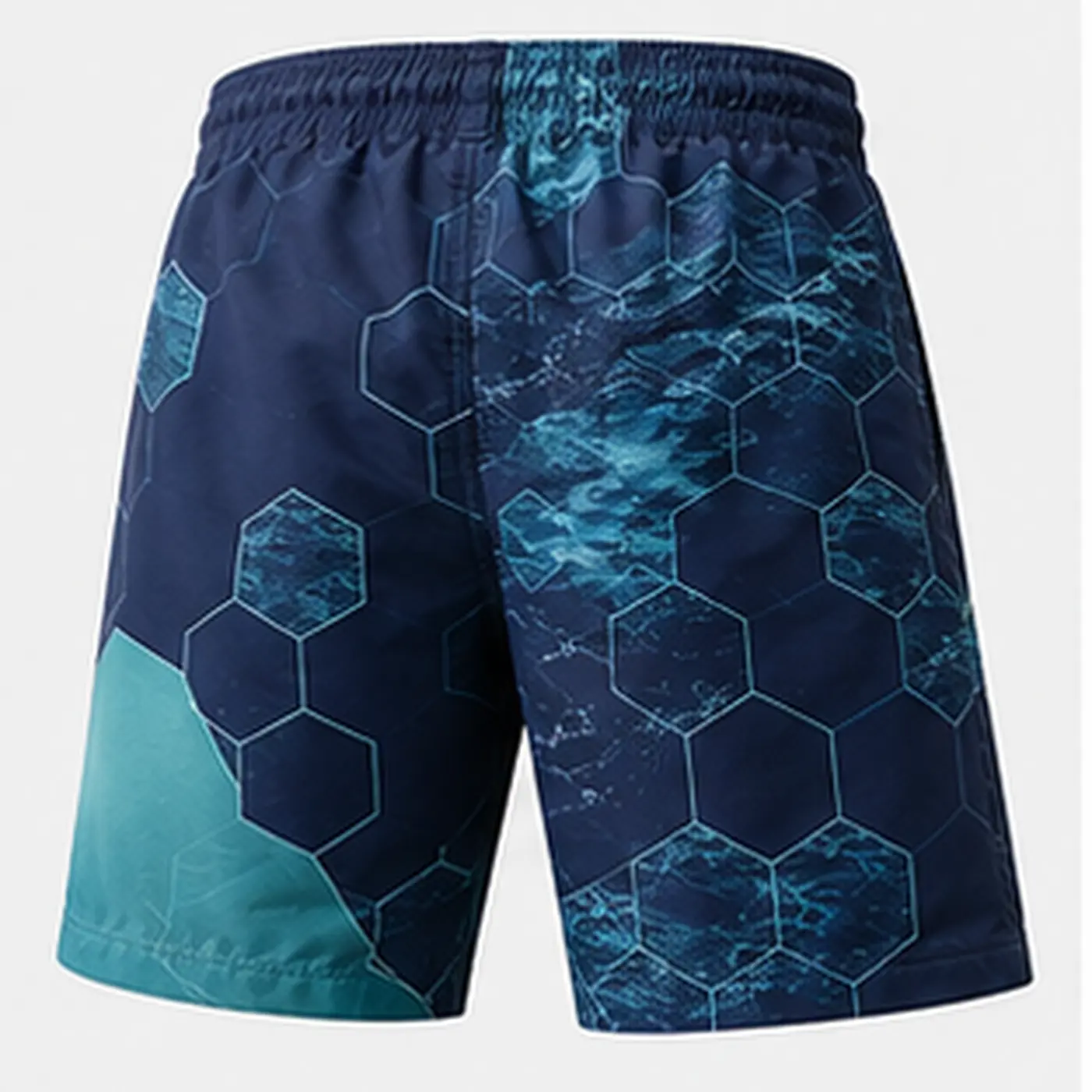 Abyss Hex Sublimated Swim Shorts