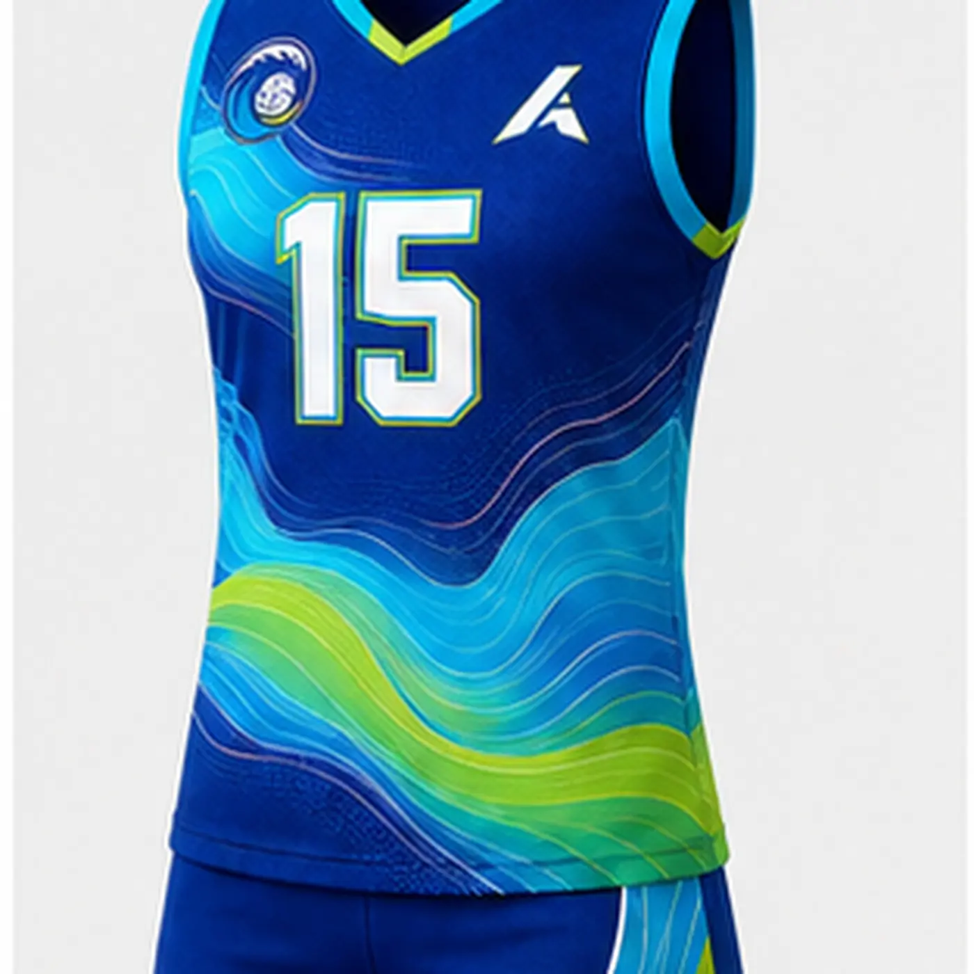 Blue Wave Volleyball Uniform