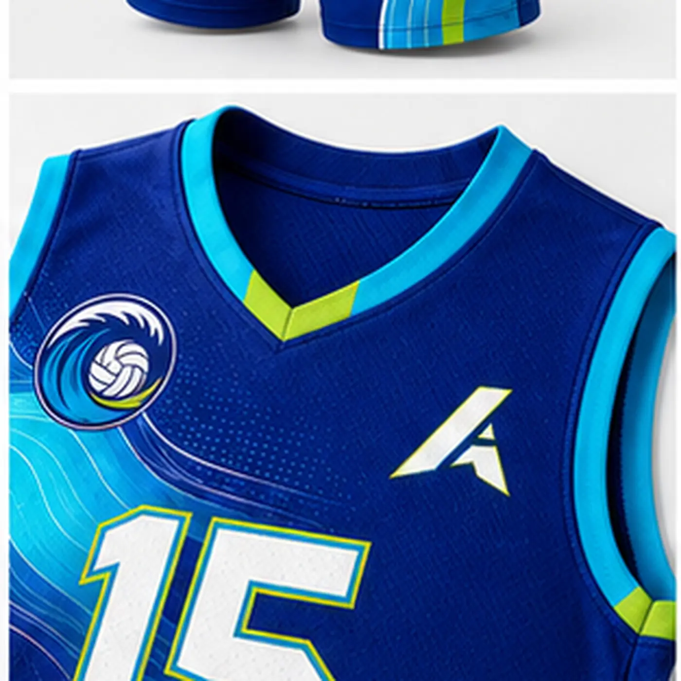 Blue Wave Volleyball Uniform
