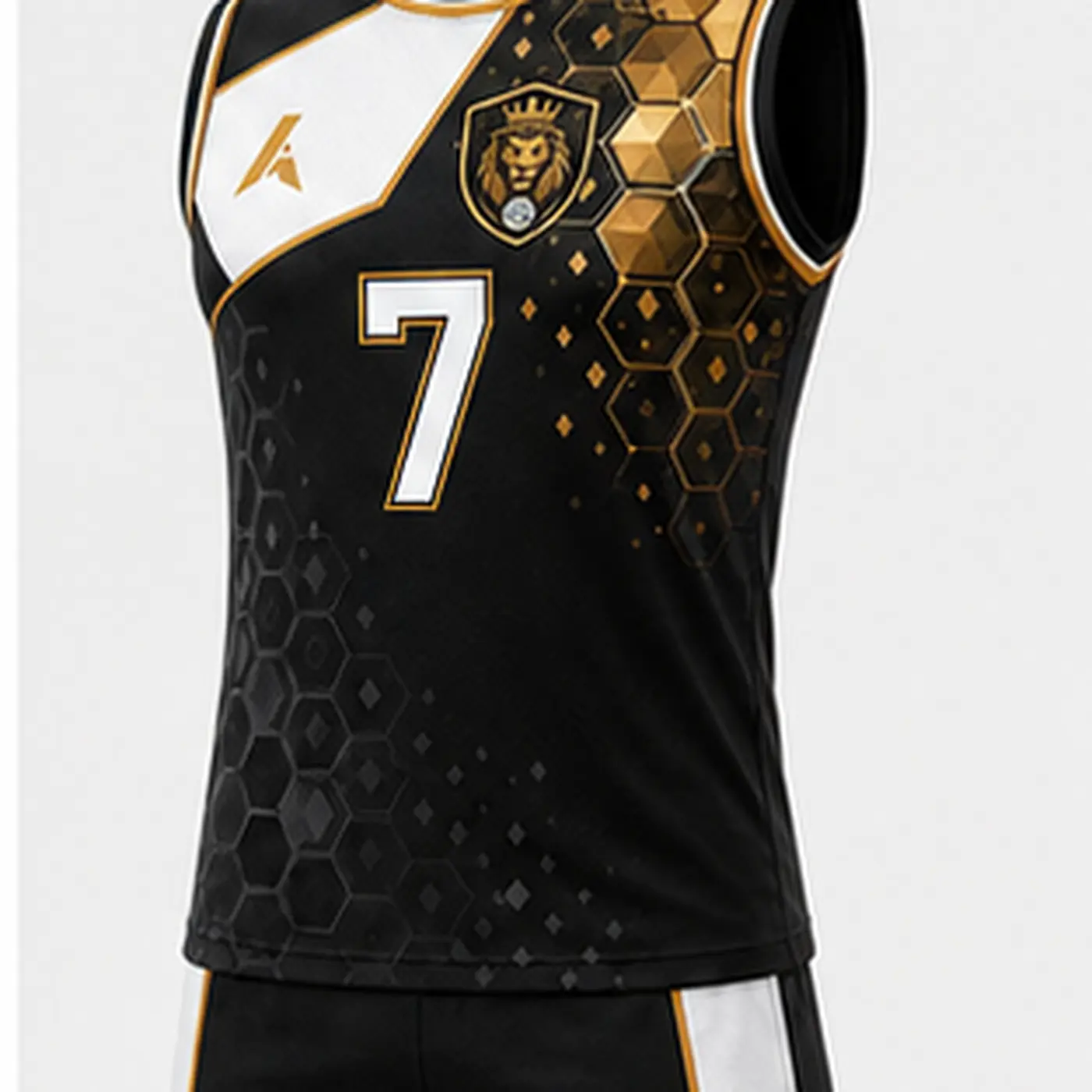 Black Gold Volleyball Uniform